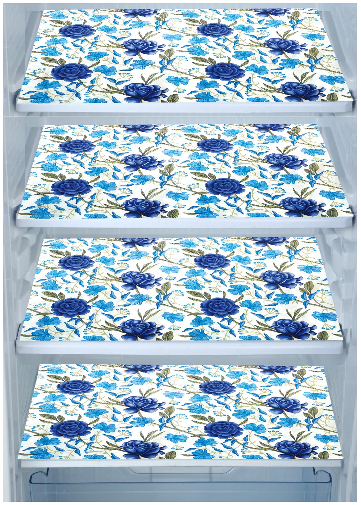 

E-Retailer Fridge Mats Multi Purpose Mats (Blue Set of 4)