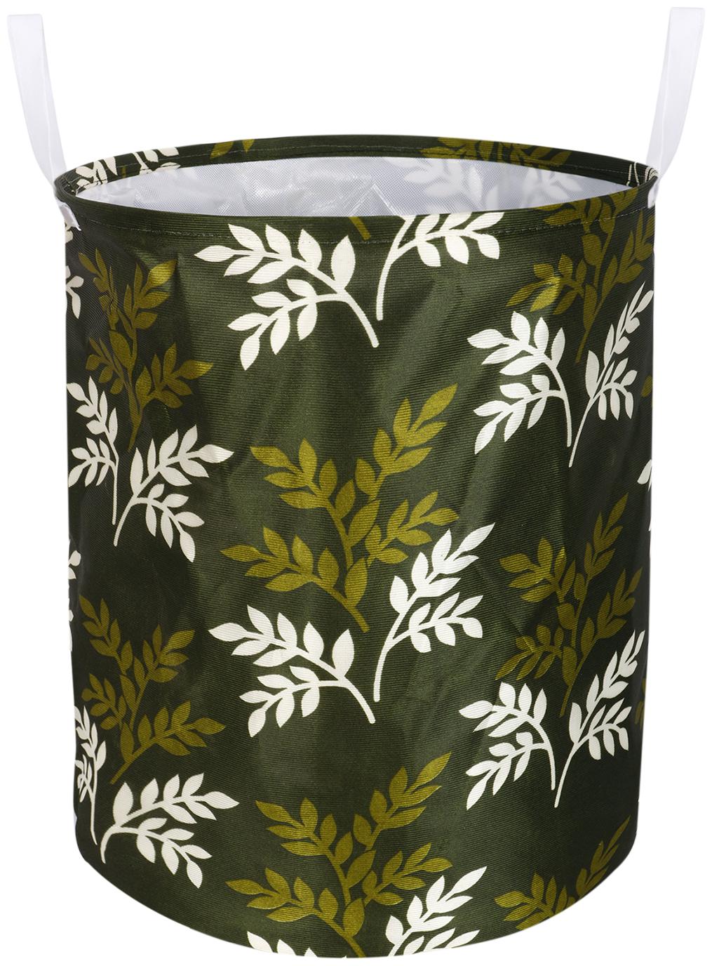 

E-Retailer Polyester Green Laundry Basket ( Set of 1 )