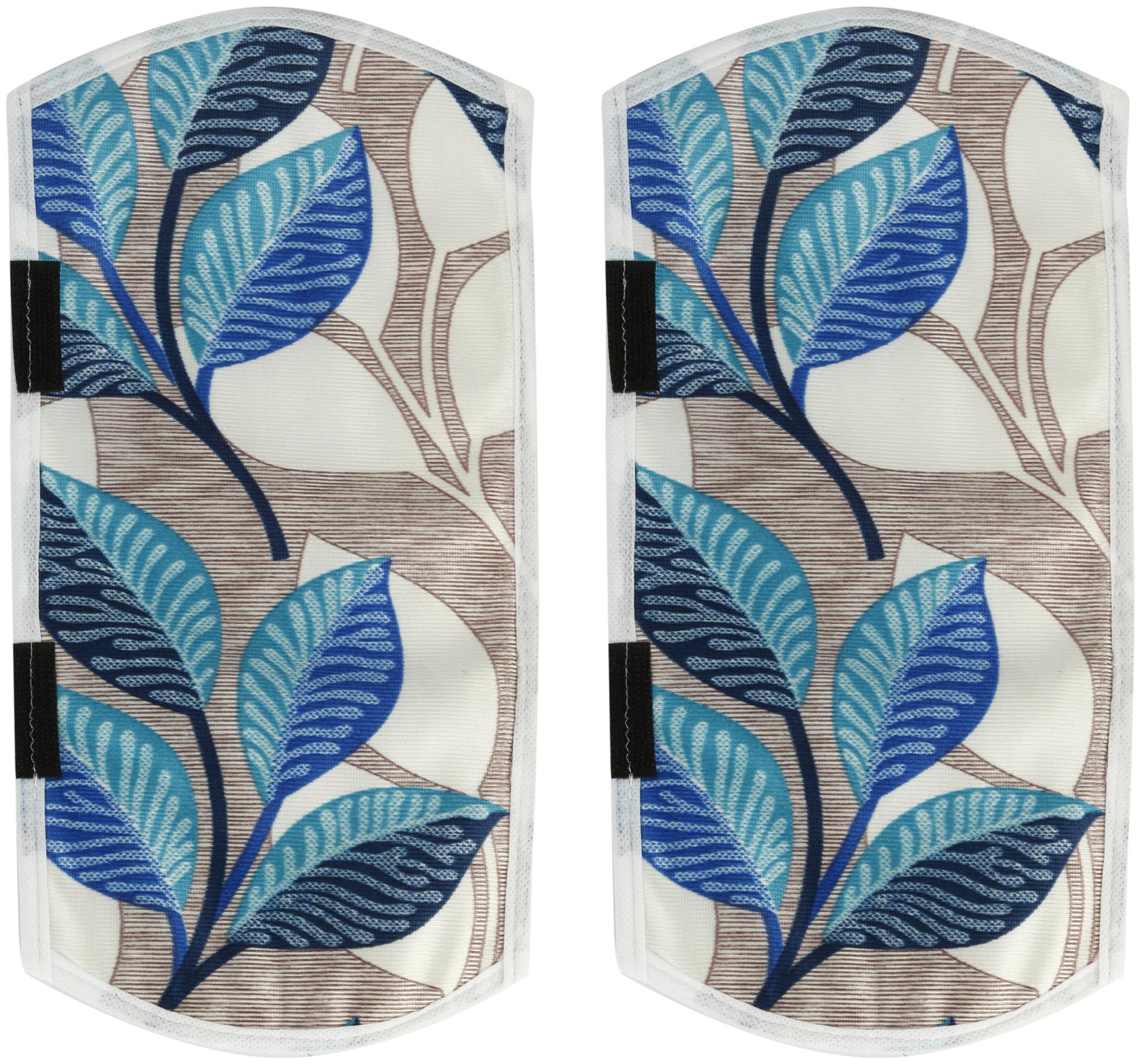 

E-Retailer Fridge Handle Cover For Single Double Door(Set Content 2 Pieces Color Blue)