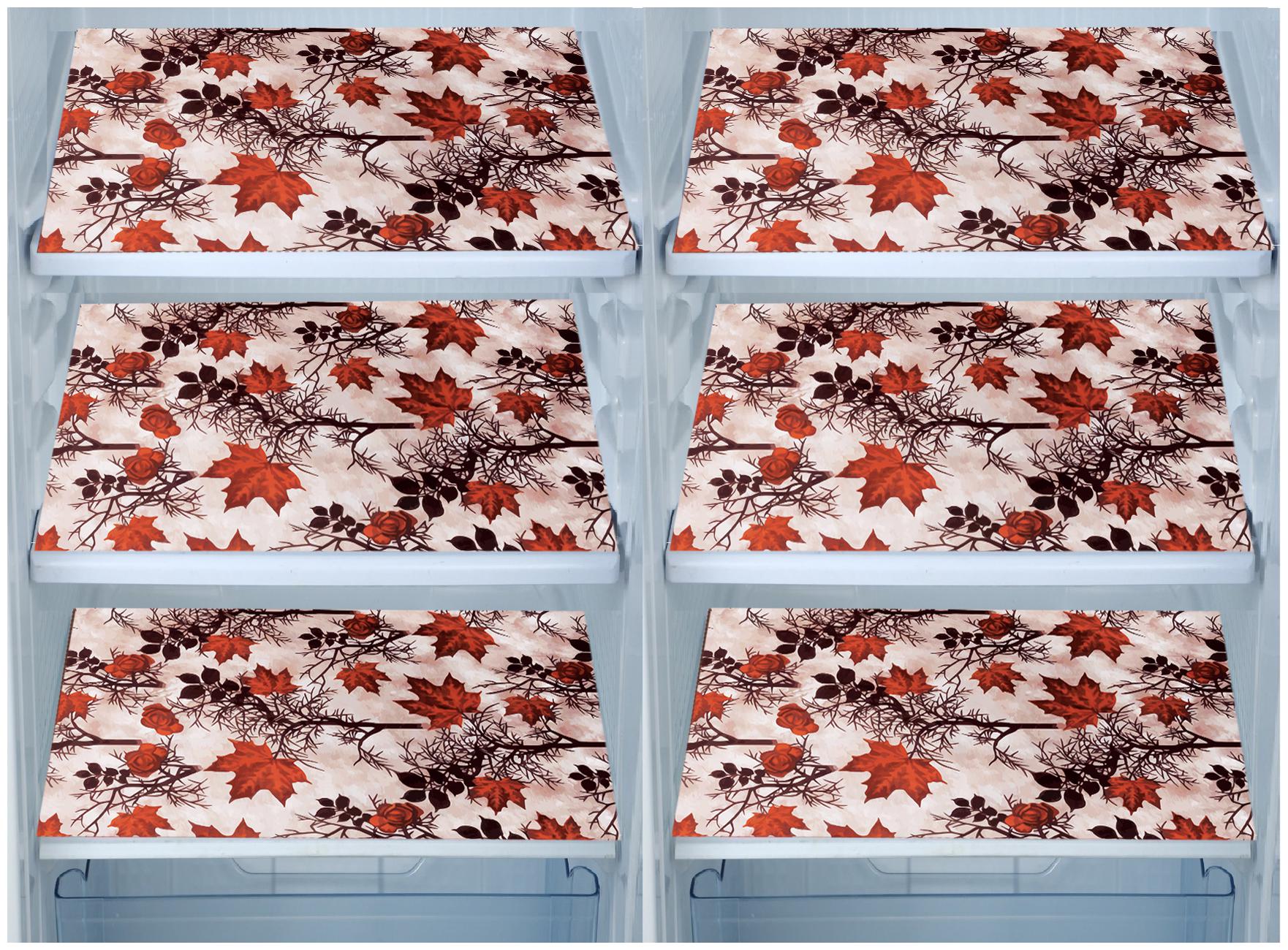 

E-Retailer Fridge Mats Multi Purpose Mats (Brown Set of 6)