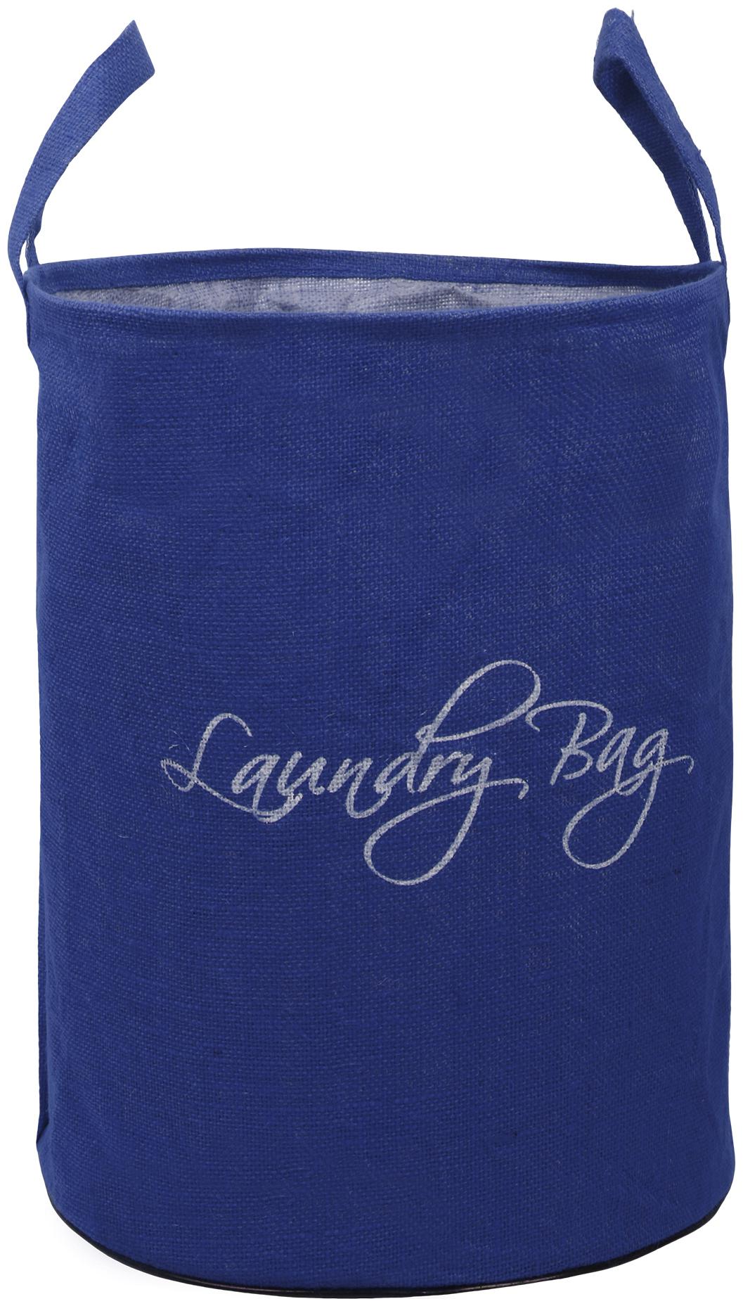 

E-Retailer Polyester Blue Laundry Basket ( Set of 1 )