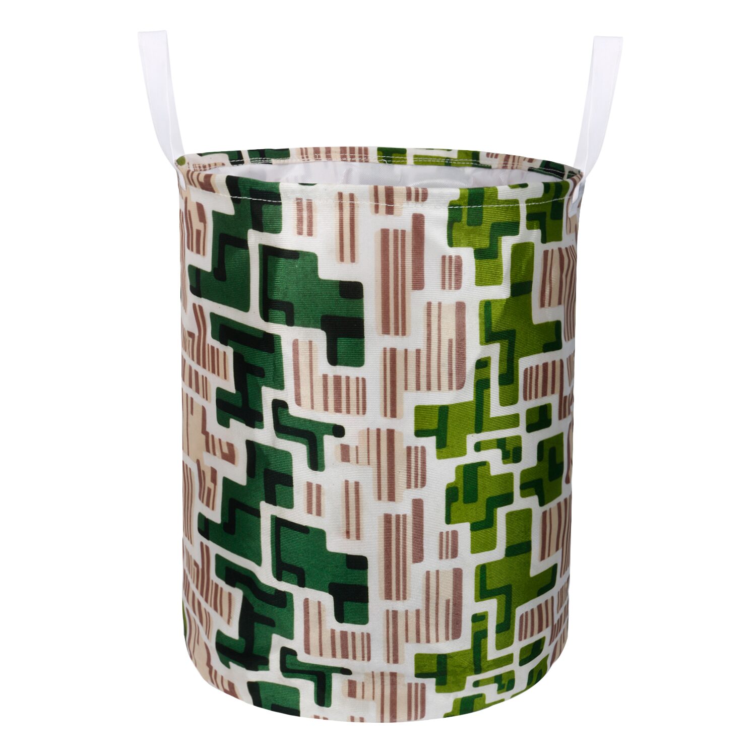 

E-Retailer Polyester Green Laundry Basket ( Set of 1 )
