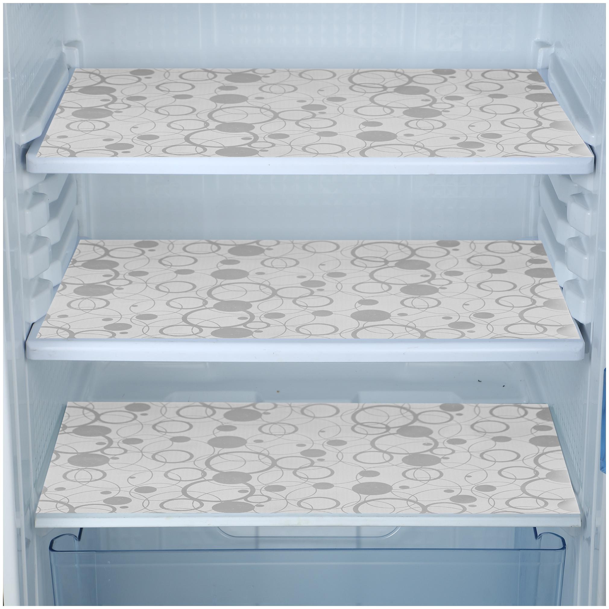 

E-Retailer Multipurpose Fridge Mat set of 3 pcs( Size 12X17 Inches Color White)