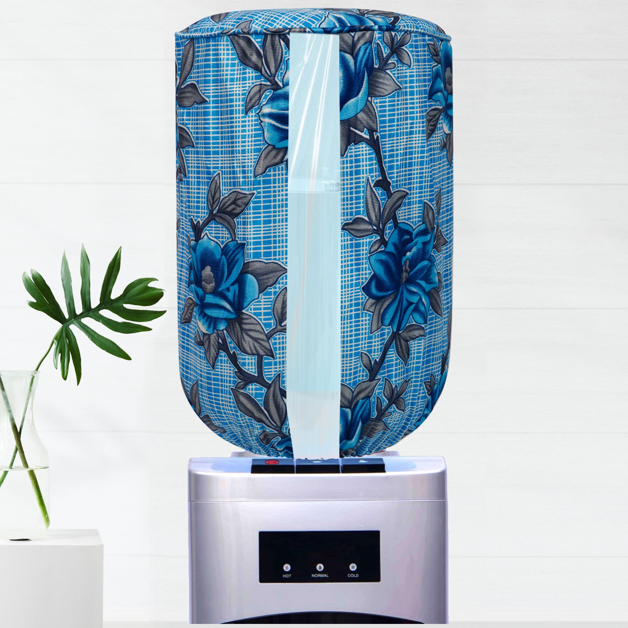 

E-Retailer Polyester Water Dispenser Bottle Cover With Water Level Indication (20 liter Blue)