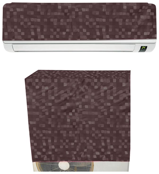 

E-Retailer PVC WaterProof Split AC Cover for 2 Ton (Brown)