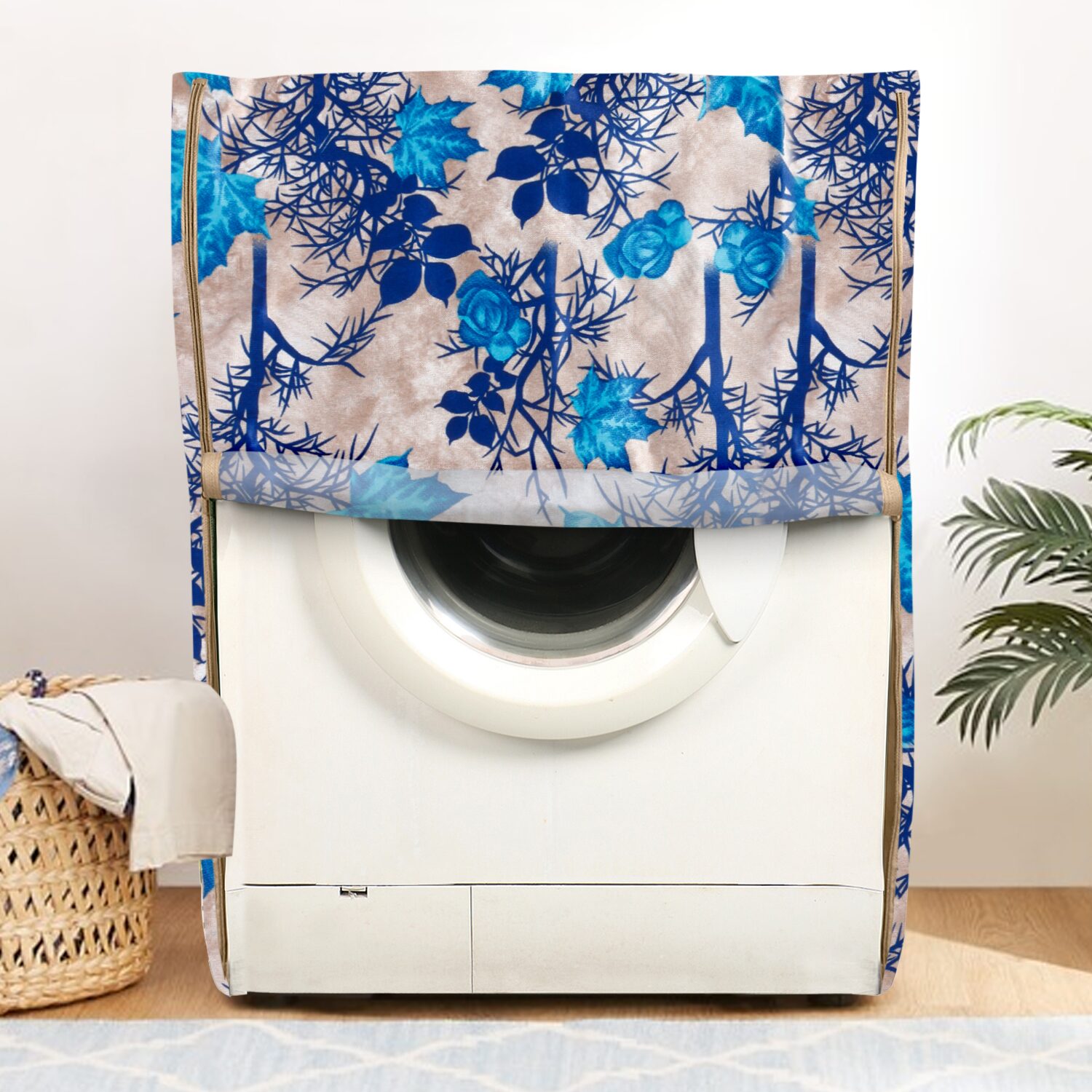 

E-Retailer Polyester Front Load Washing Machine Cover Suitable For 5KG To 7 5KG