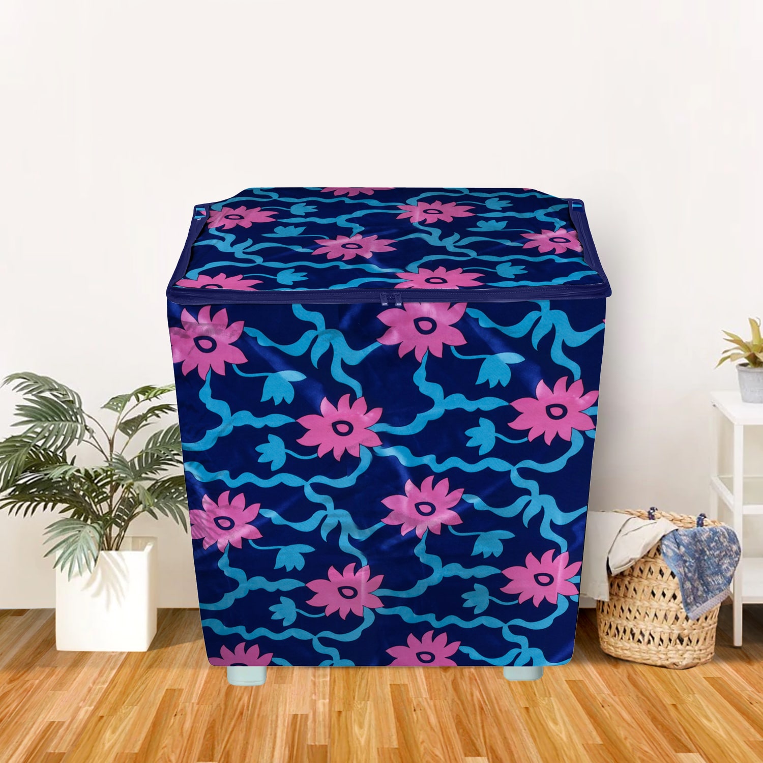 

E-Retailer Polyester Semi-Automatic Washing Machine Cover Suitable For 5KG To 7 5KG