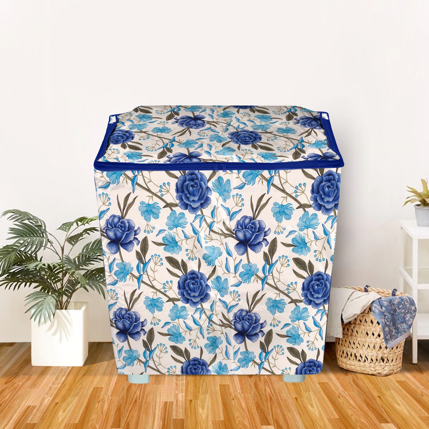 

E-Retailer Polyester Semi-Automatic Washing Machine Cover Suitable For 5KG To 7 5KG