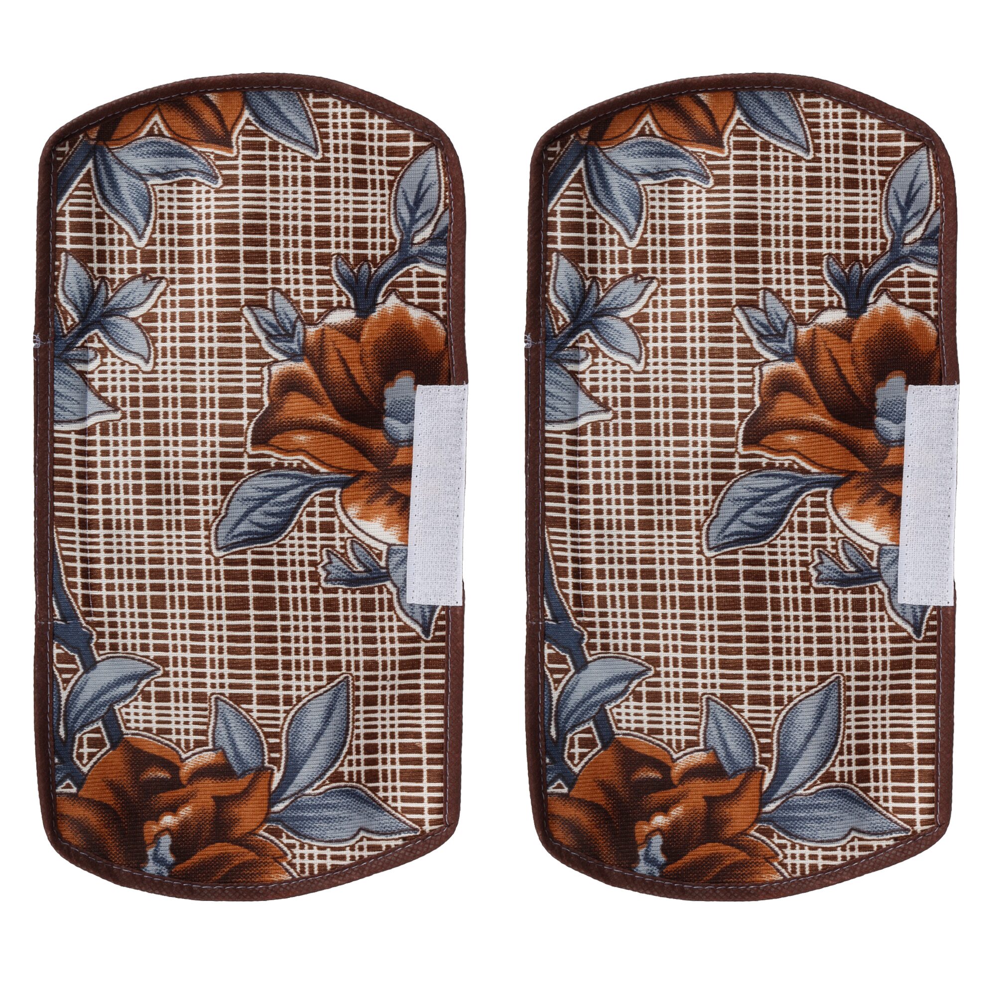 

E-Retailer Polyester 3-Layered Fridge Refrigerator Handle Cover Set Of 2 Pieces