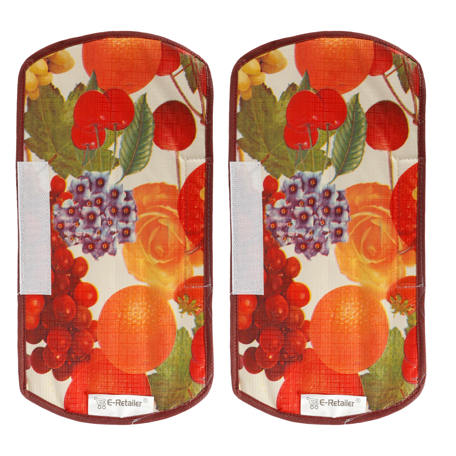 

E-Retailer PVC Water Proof 3-Layered Fridge Refrigerator Handle Cover Set of 2