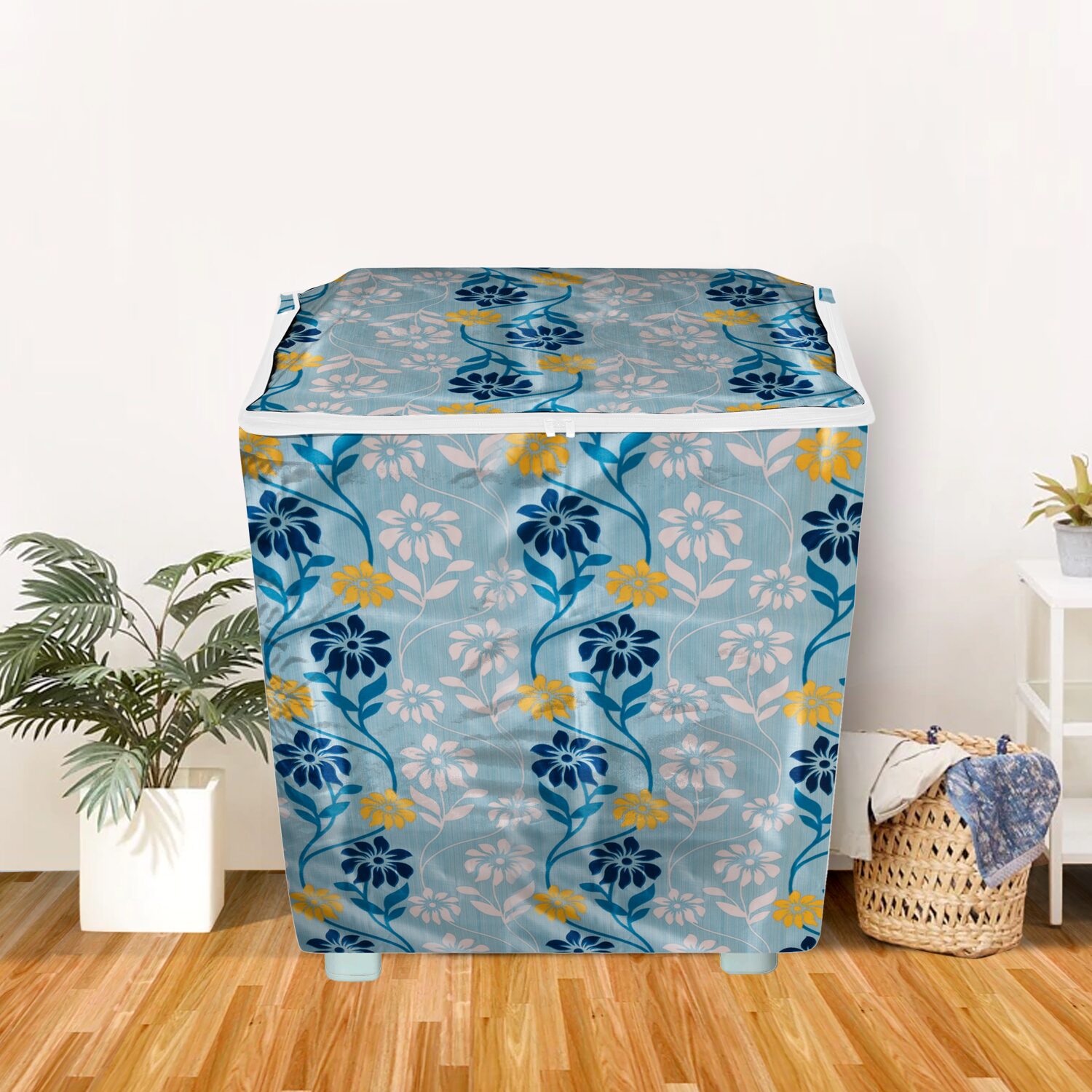 

E-Retailer Polyester Semi-Automatic Washing Machine Cover Suitable For 5KG To 7 5KG