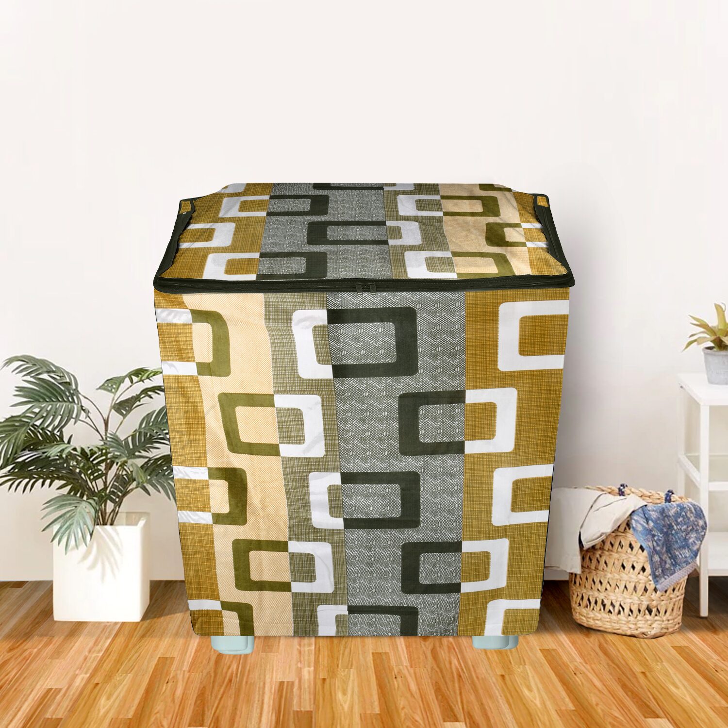 

E-Retailer Polyester Semi-Automatic Washing Machine Cover Suitable For 5KG To 7 5KG