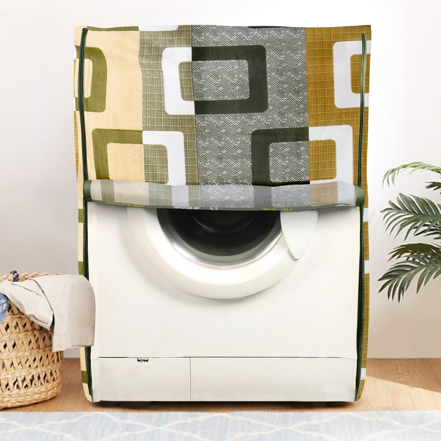

E-Retailer Polyester Front Load Washing Machine Cover Suitable For 5KG To 7 5KG