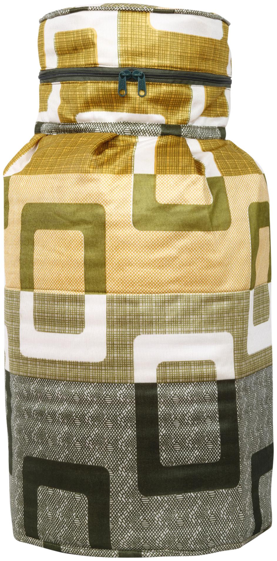 

E-Retailer Polyester 3-Layered LPG Cylinder Cover (Color-Multi Size-53x66 cm)