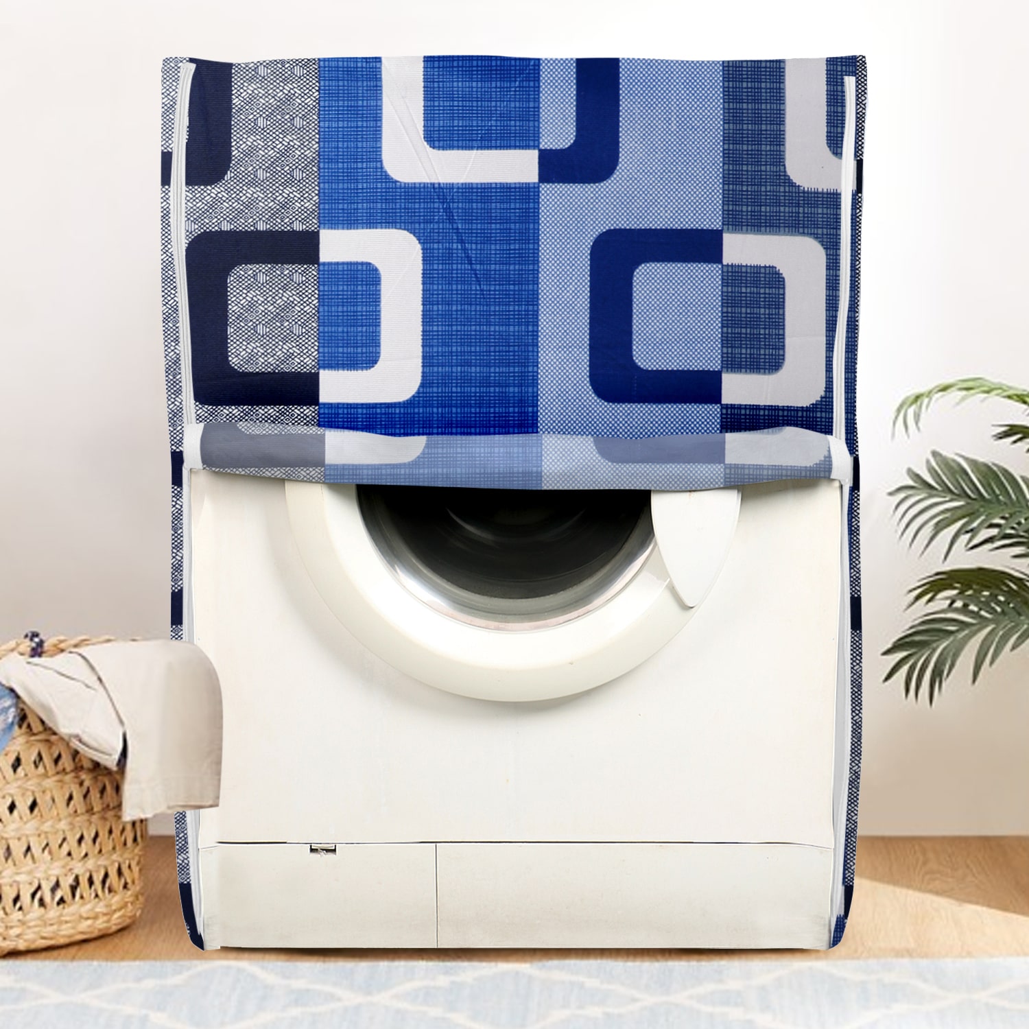 

E-Retailer Polyester Front Load Washing Machine Cover Suitable For 5KG To 7 5KG