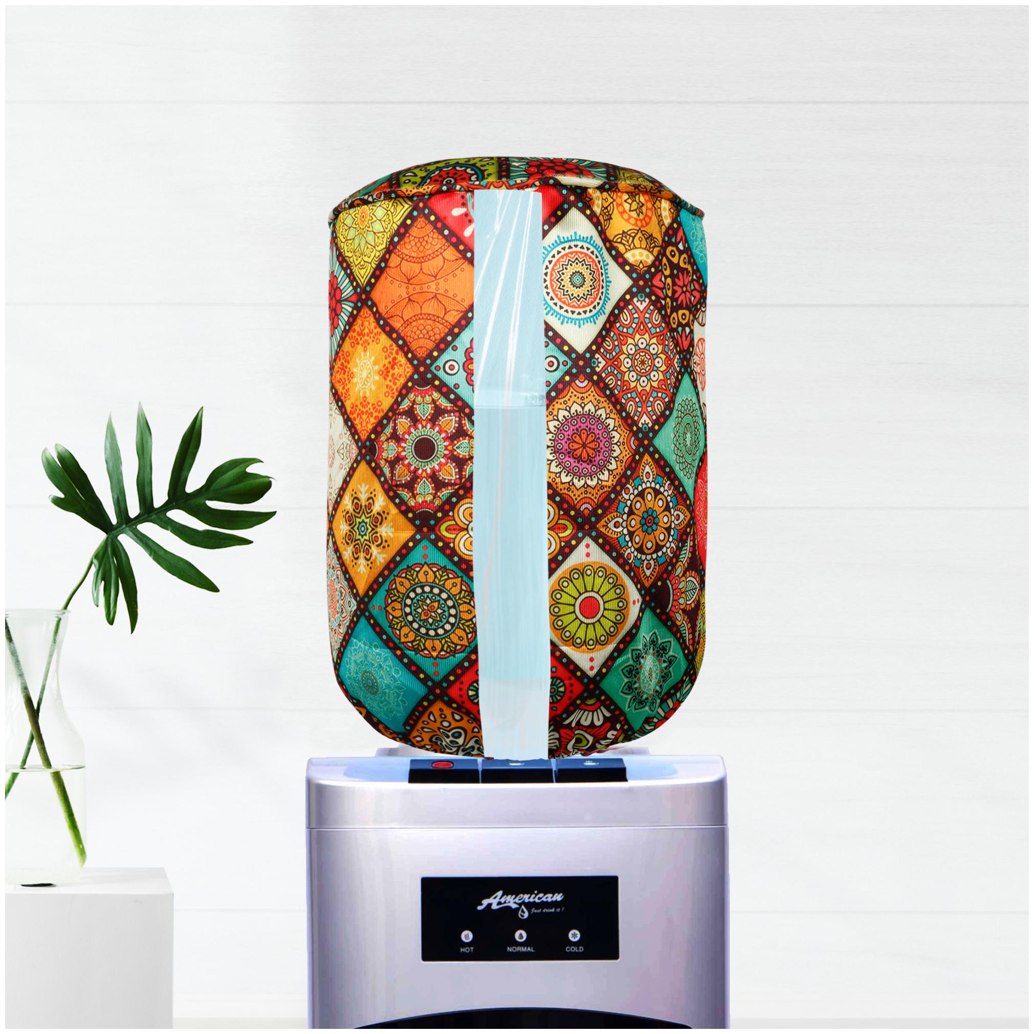 

E-Retailer Polyester Water Dispenser Bottle Cover 20 L (Multicolor)