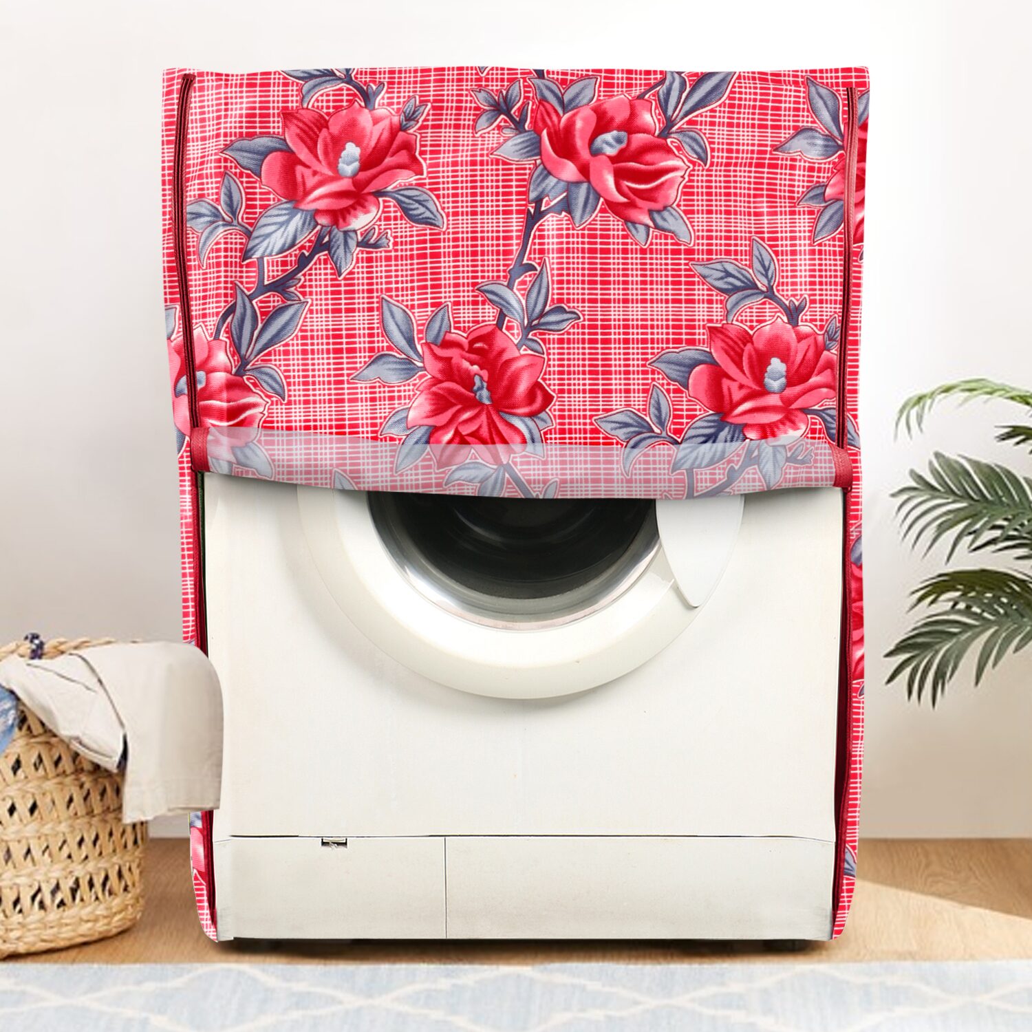 

E-Retailer Polyester Front Load Washing Machine Cover Suitable For 5KG To 7 5KG