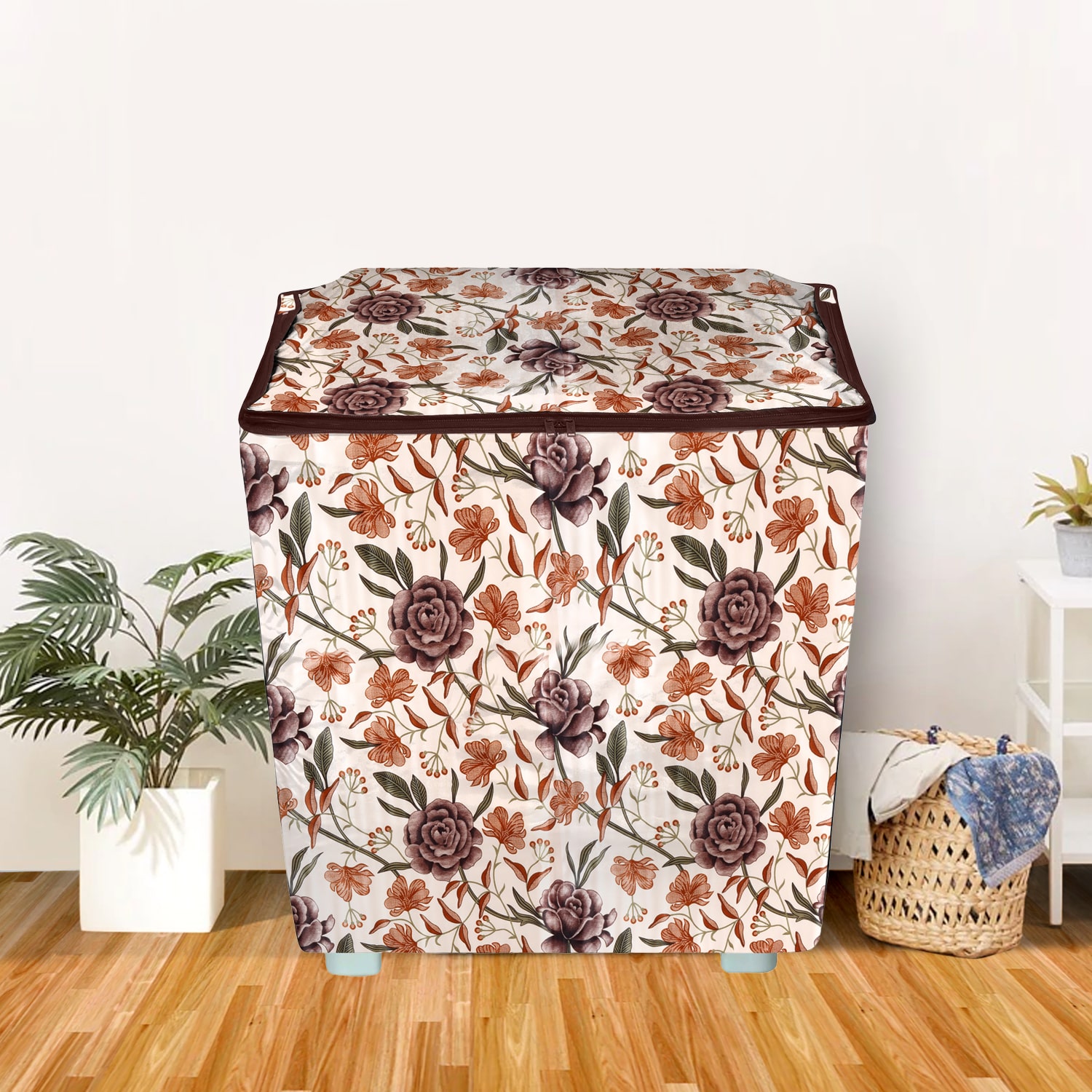 

E-Retailer Polyester Semi-Automatic Washing Machine Cover Suitable For 5KG To 7 5KG