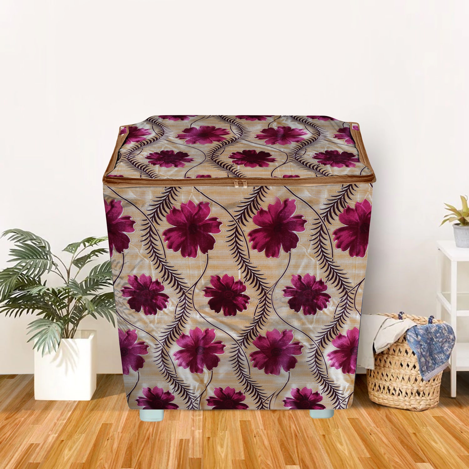 

E-Retailer Polyester Semi-Automatic Washing Machine Cover Suitable For 5KG To 7 5KG