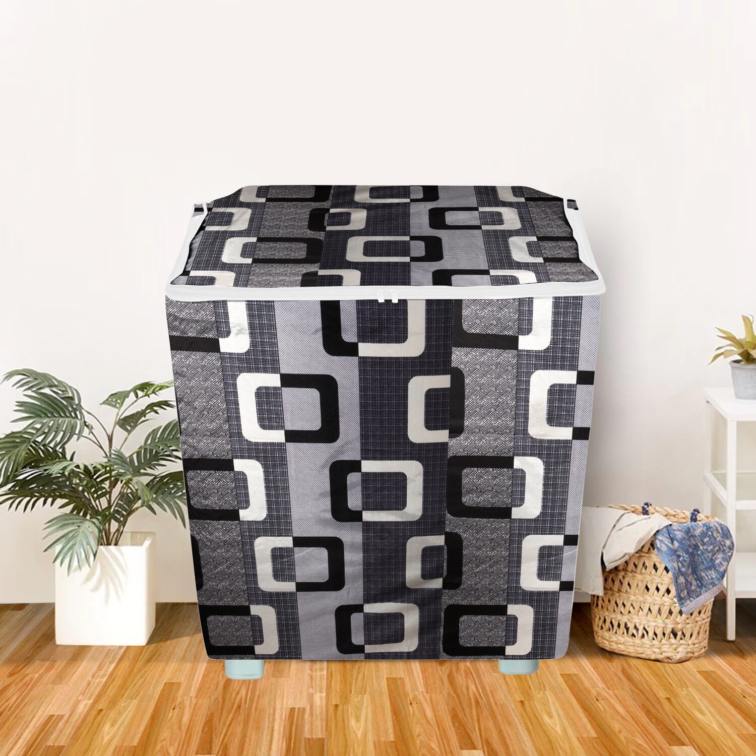 

E-Retailer Polyester Semi-Automatic Washing Machine Cover Suitable For 5KG To 7 5KG