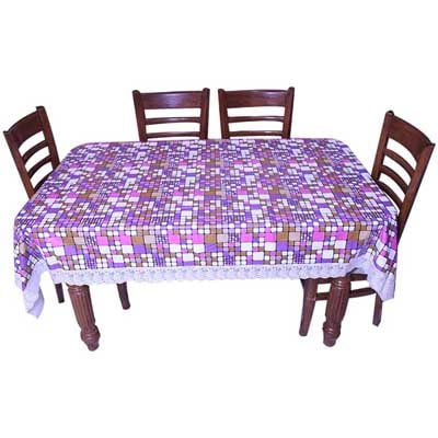 

E-Retailer Small Boxes Design With Lace 8 Seater Dinning Table Cover