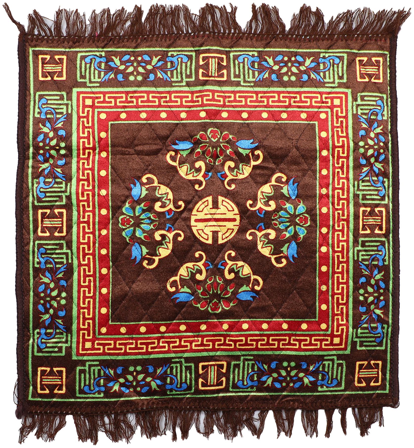 

E-Retailer Velvet Pooja Aasan Mat(Size-18x18 inch)