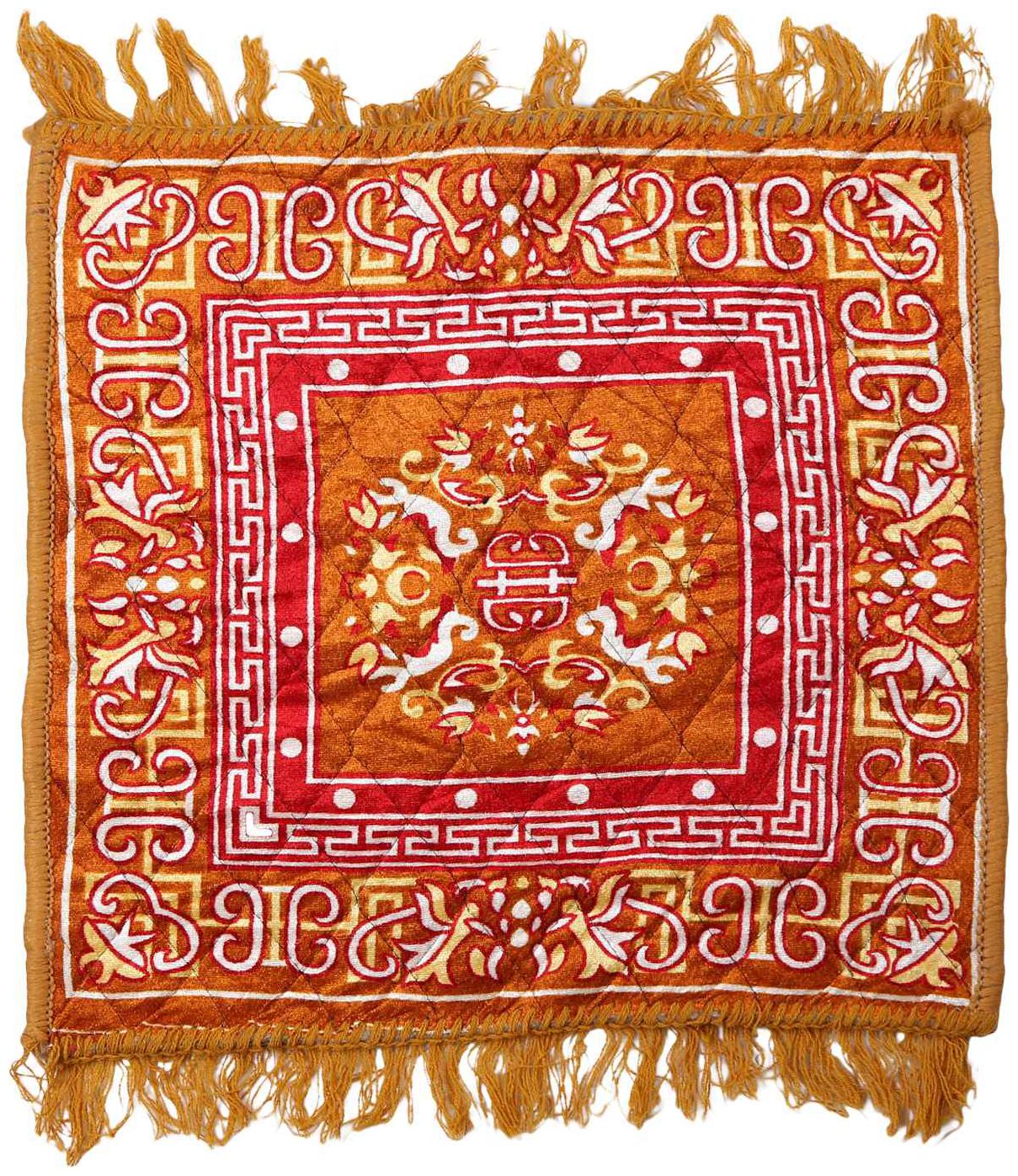 

E-Retailer Velvet Pooja Aasan Mat(Size-18X18 inch)
