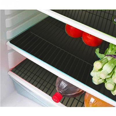

E-Retailer Black Waves Design Refrigerator Drawer Mats Fridge Mats Pack of 6 pc s 33 02 cm (13 inch) x 48 26 cm (19 inch)