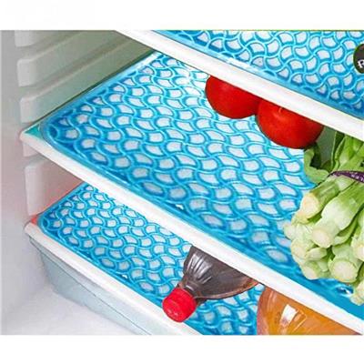 

E-Retailer Blue Colour Refrigerator Drawer Mats Fridge Mats Pack of 6 pc s 30 48 cm (12 inch) x 43 18 cm (17 inch)
