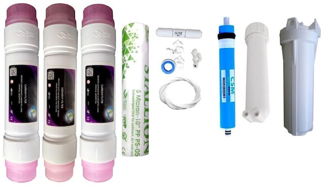 Earth Ro System1 Year RO service Kit with Double Push Inline set and CSM membrane