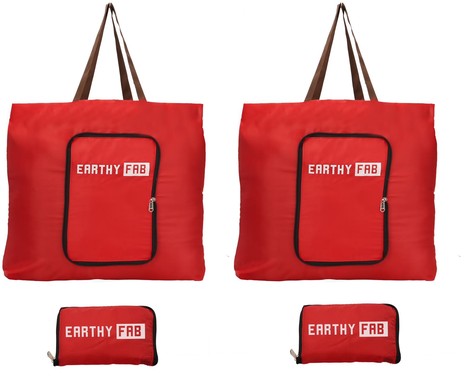 

Earthy Fab Foldable Bag for Shopping Bags for Grocery Set of 2
