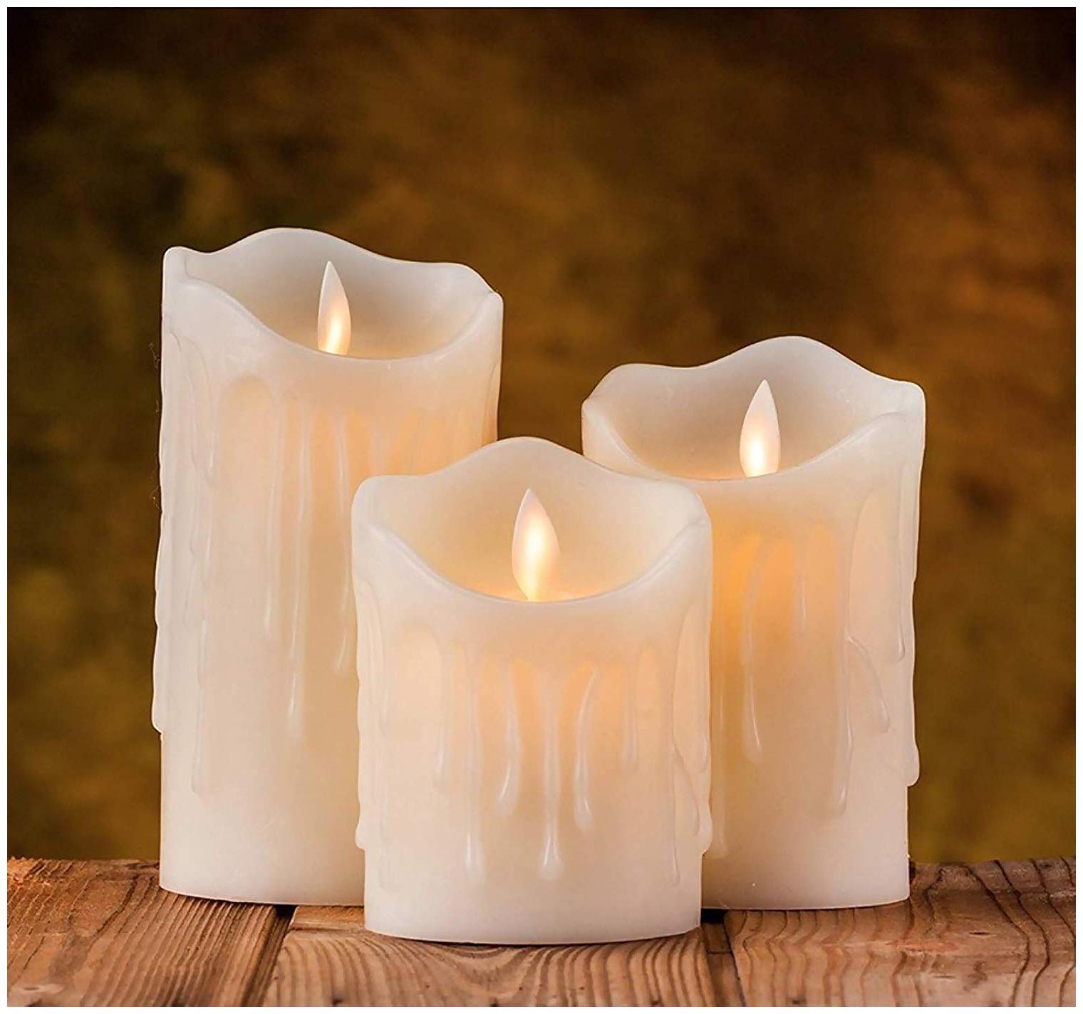 

EASTERN CLUB Plastic Yellow Led candle