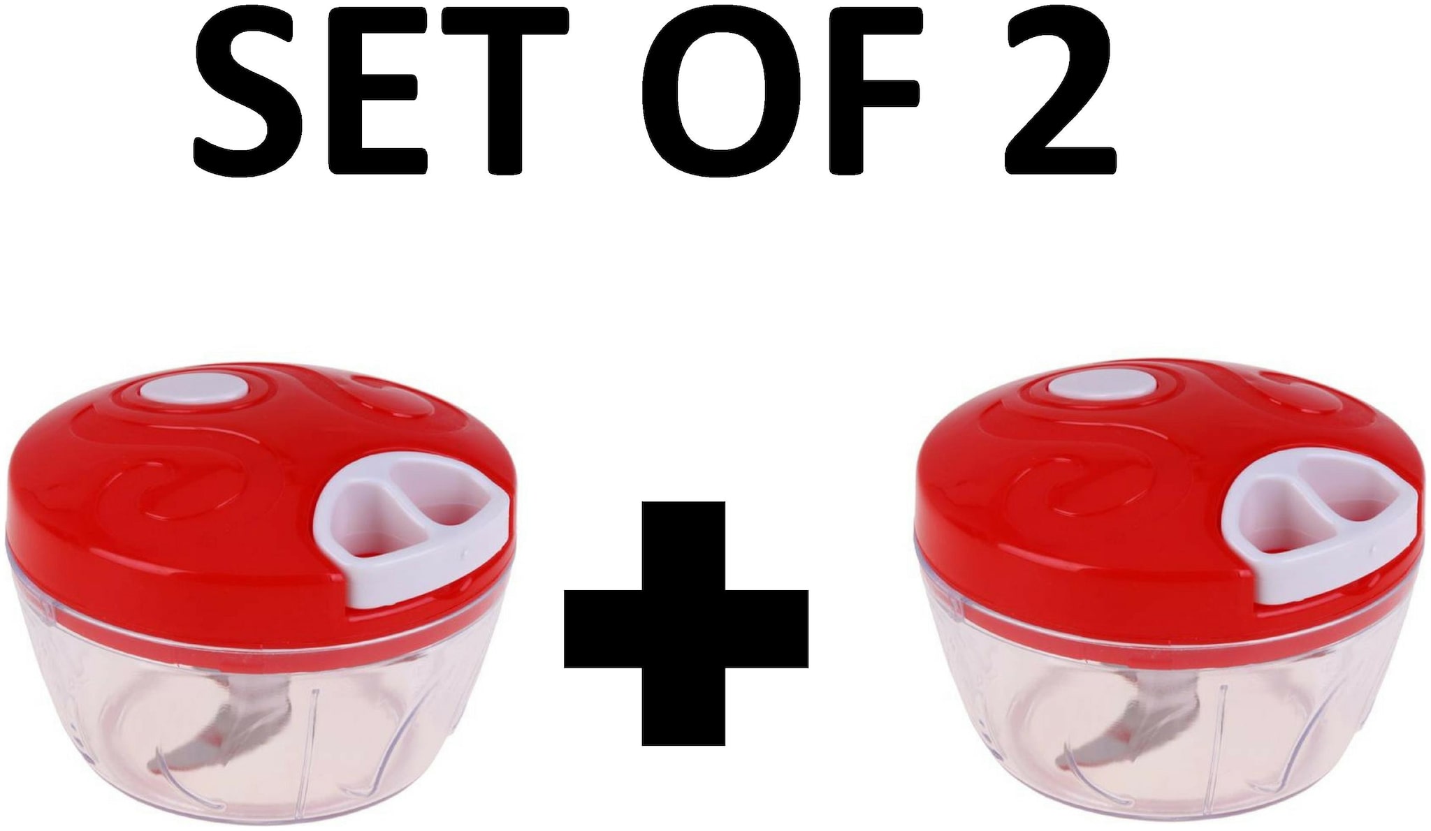 

Easy Pull Smart Onion chopper Vegetables Dry fruits Nuts Cutter Vegetable Chopper (SET OF 2)