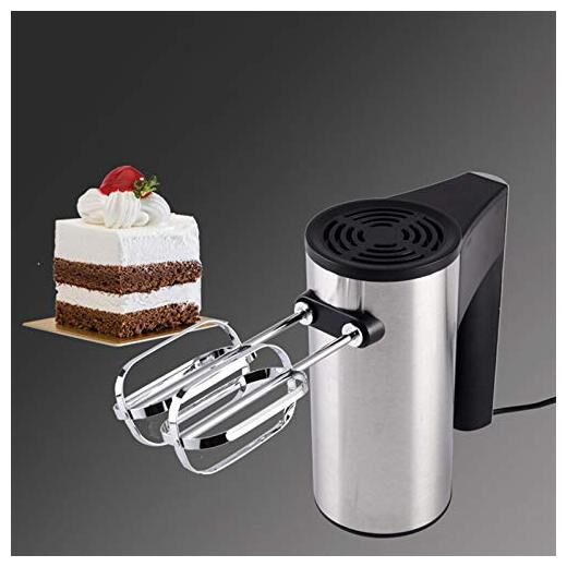 

Eazyshoppe Electric Hand Mixer Beater for Whipping Cream and Cake with Powerful 450 W Motor (Black)