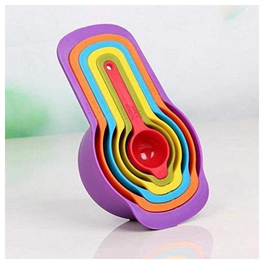 

Editrix Baking Measuring Cups Spoons Space Saving Set