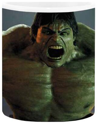 Edward Norton Hulk Ceramic Coffee Mug by AshvahTM - Mug-1780