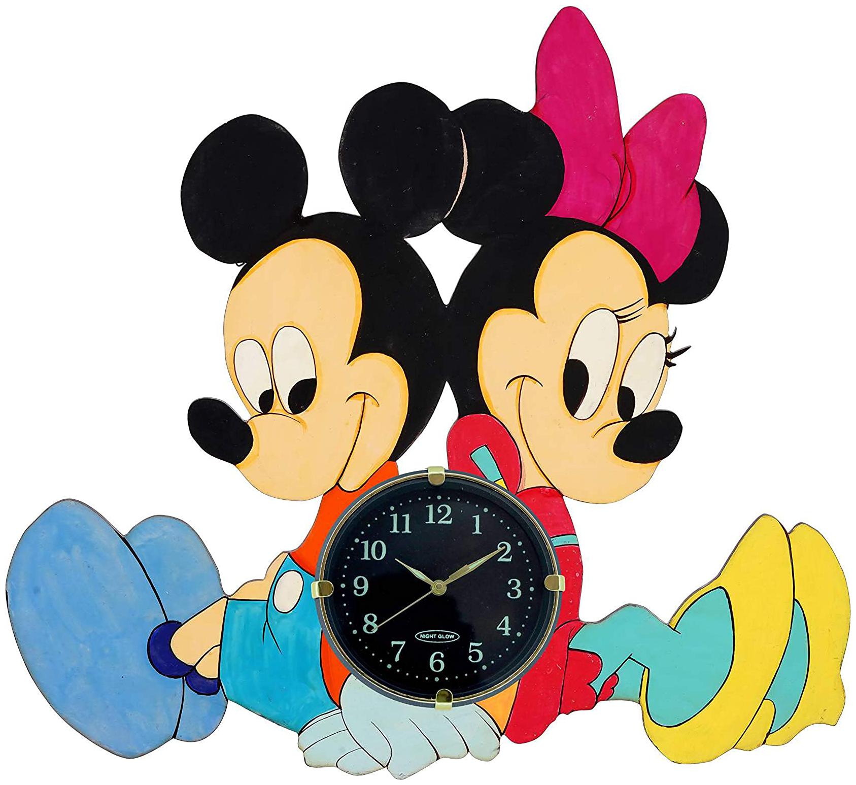 

EGAL HUNT Wood Analog Wall clock ( Set of 1 )