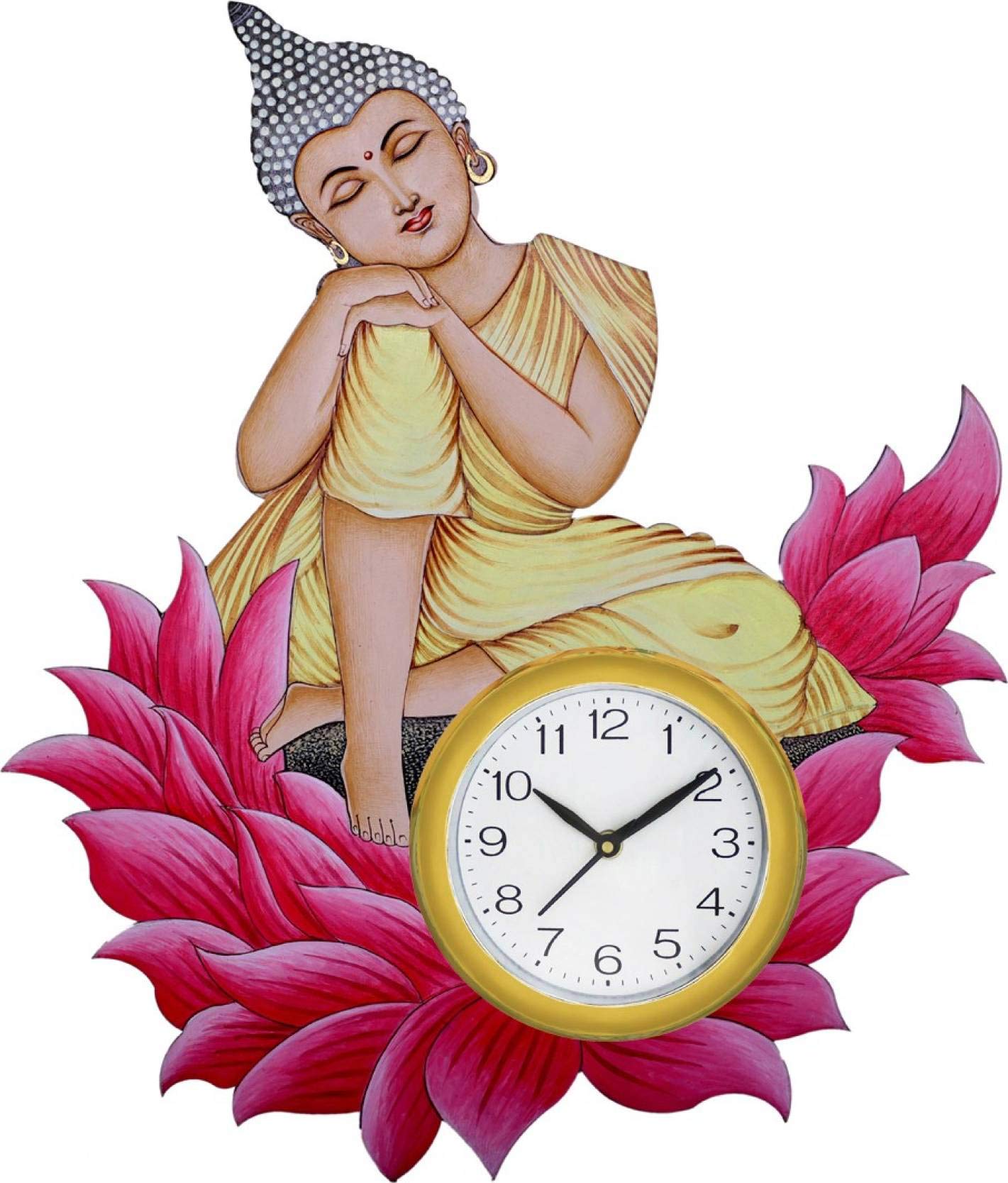 

EGAL HUNT Wood Analog Wall clock ( Set of 1 )