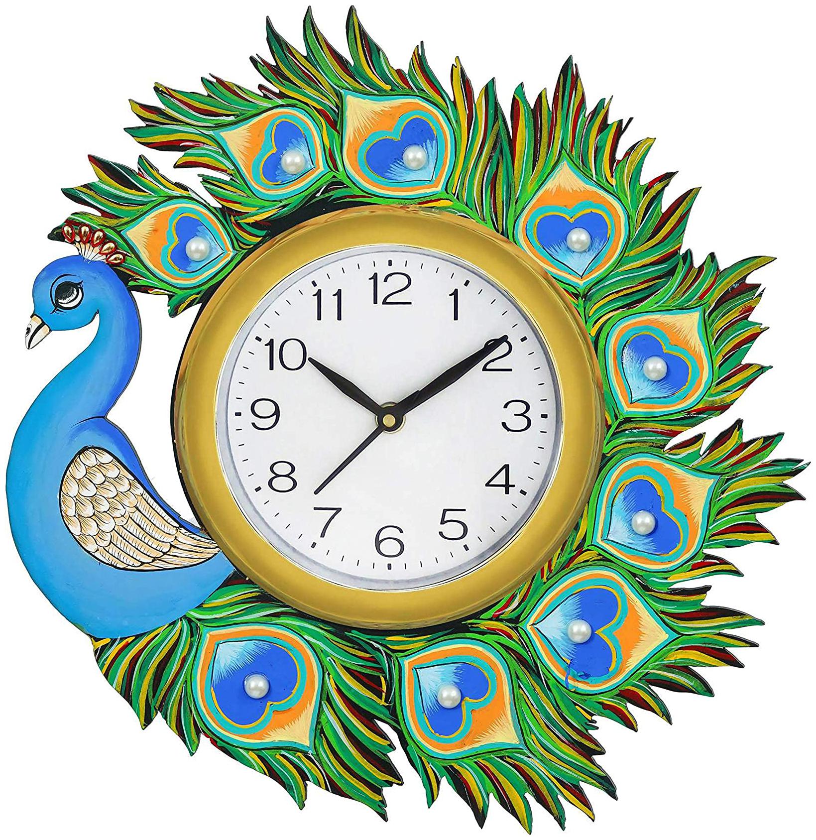 

EGAL HUNT Wood Analog Wall clock ( Set of 1 )
