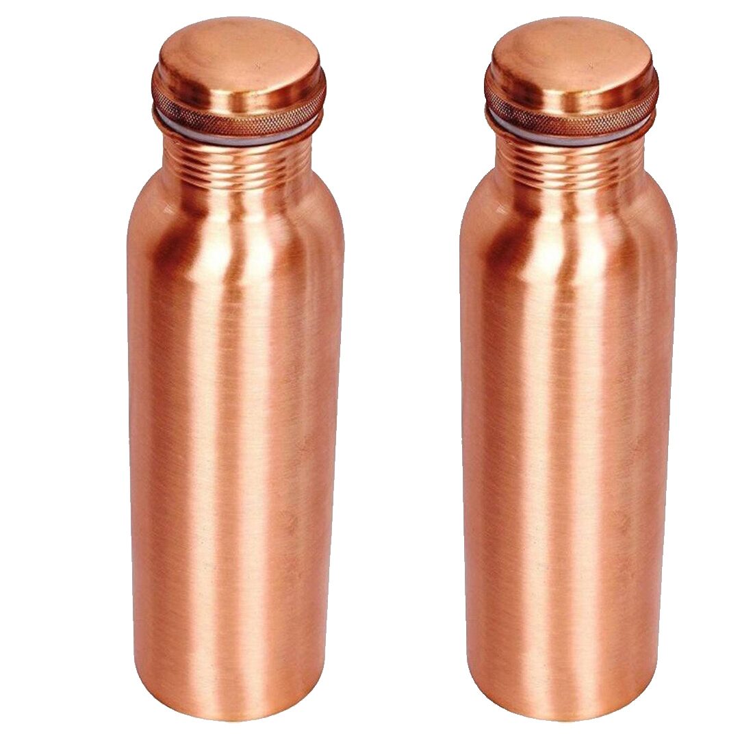 

EGAL HUNT Copper Copper Water Bottle ( 2000 ml Set of 2 )