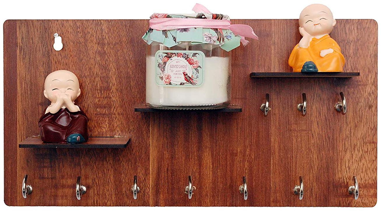 

EGAL HUNT Mdf with melamine Wall shelves ( Multi Number of Shelves- 1 )