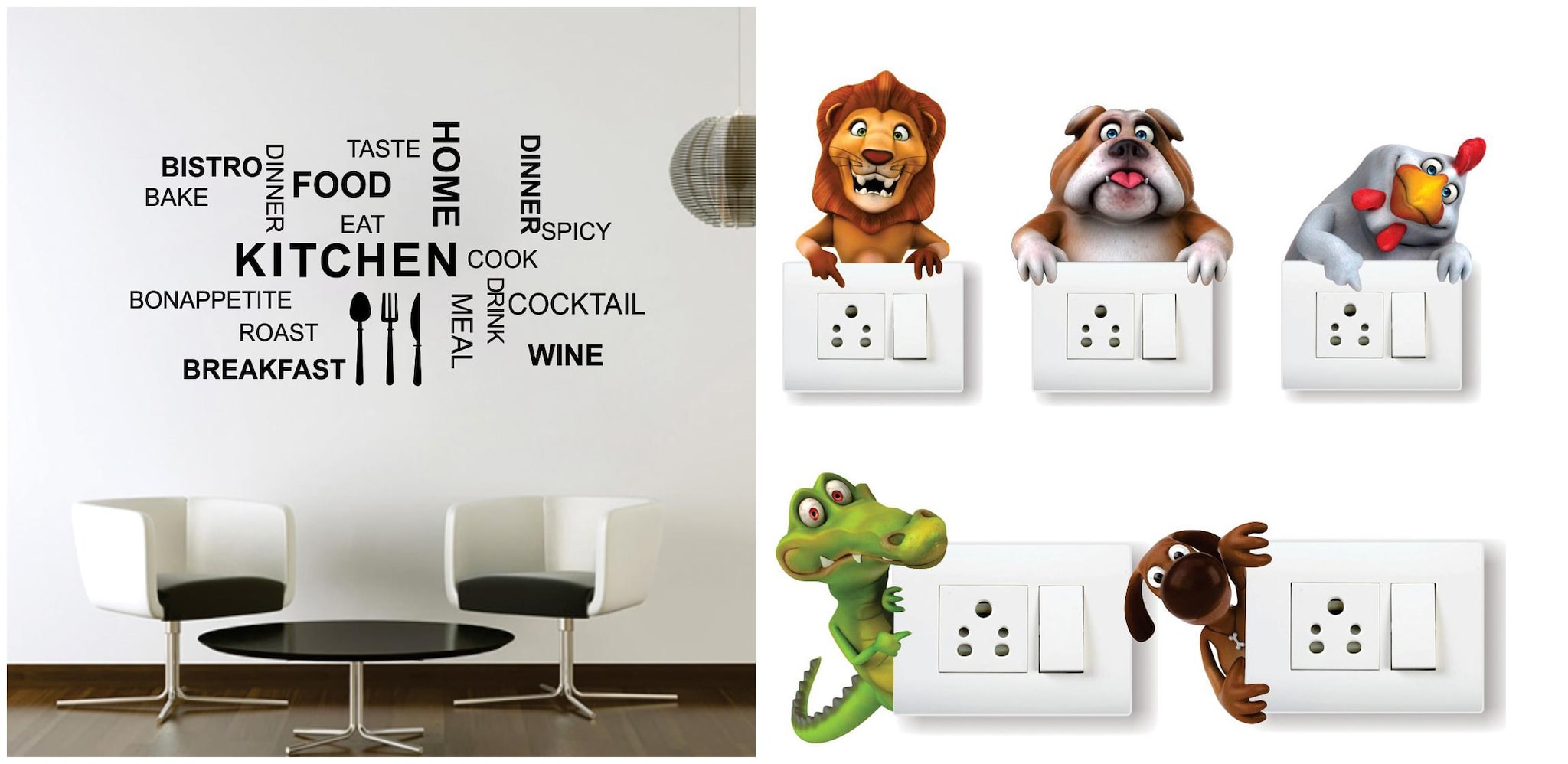 

Eja Art Kitchen Quote Modern Art Wall And Switch Board Sticker
