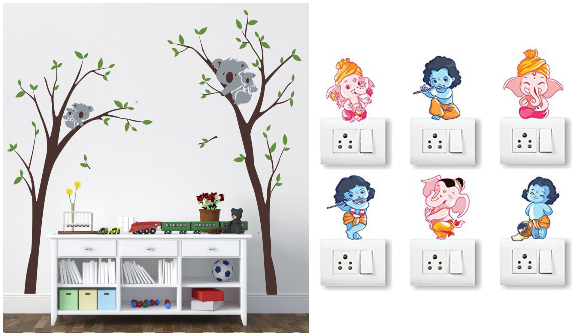 

Eja Art Koala Tree Wall And Switch Board Sticker