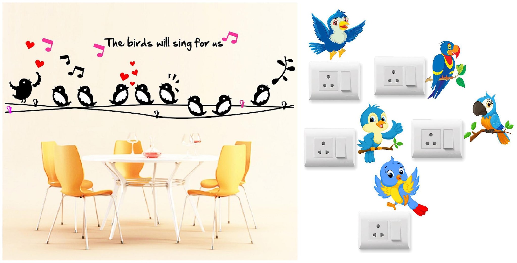 

Eja Art Twitter Singing Wall And Switch Board Sticker