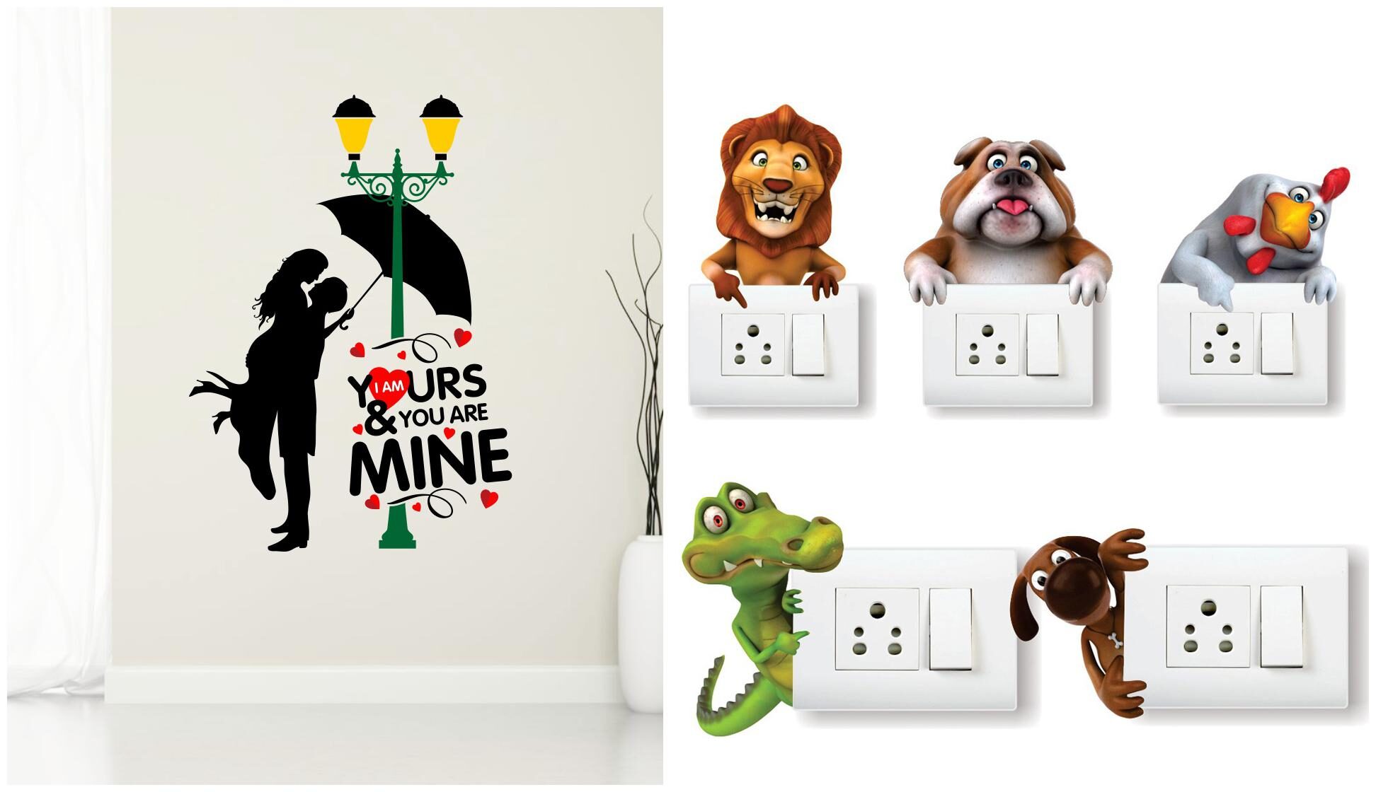 

Eja Art Valentine I Am In Love Wall And Switch Board Sticker