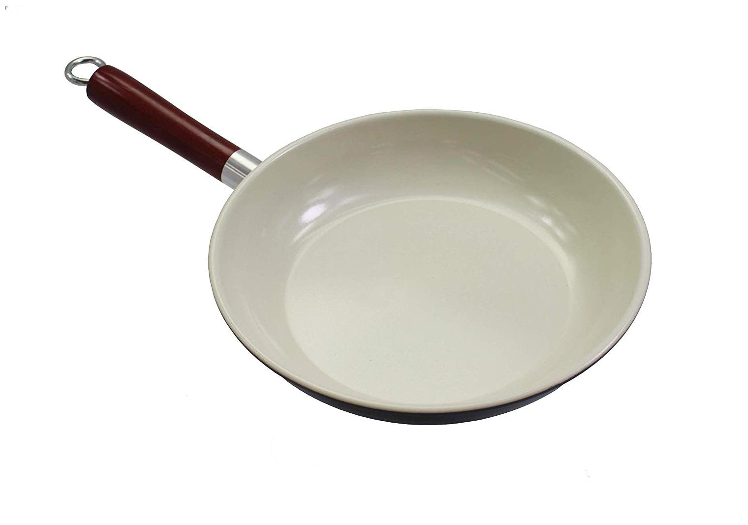 

eKitchen 24 cm Carbon Steel Light Weight Iron Fry Pan