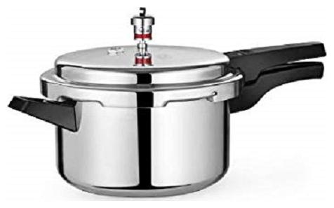 

ekitchen Active Plus Aluminium Pressure Cooker (ISI)10 Litres