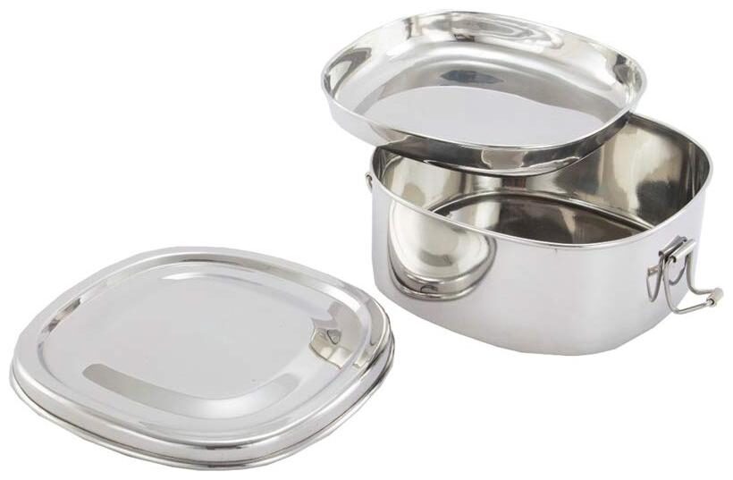 

eKitchen Stainless Steel Small Lunch Box Tiffin Box No 3