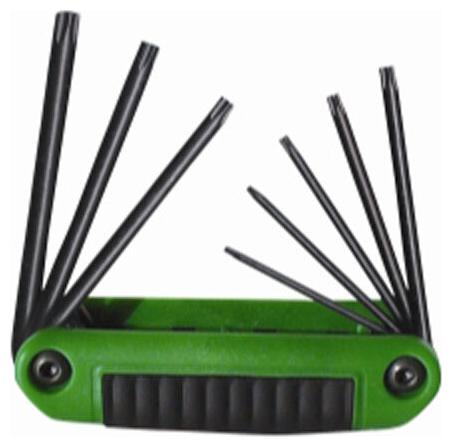

Eklind 25570 7 Piece Ergo-Fold Tamper Proof Torx Key Set