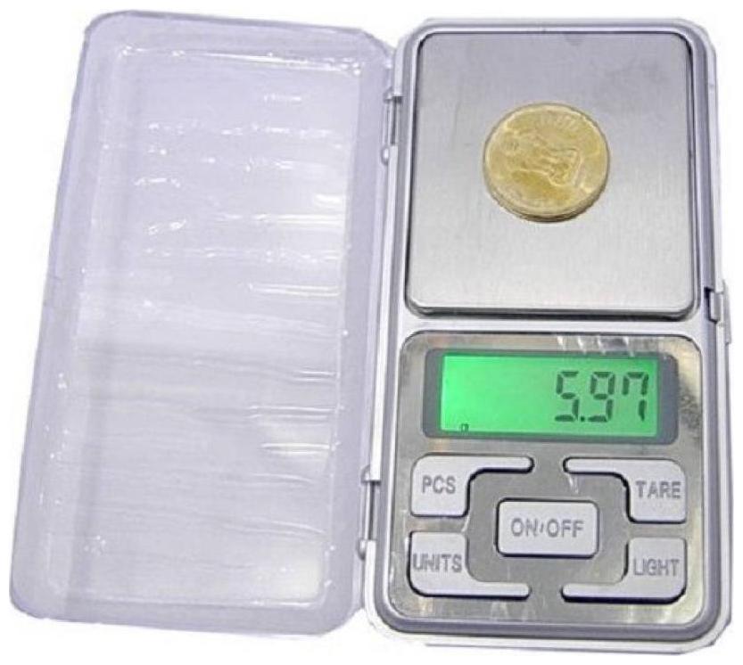 

Electronics Solutions 0 1g to 200g Jwellary Weighing Scale (Silver) Weighing Scale (Multicolor)